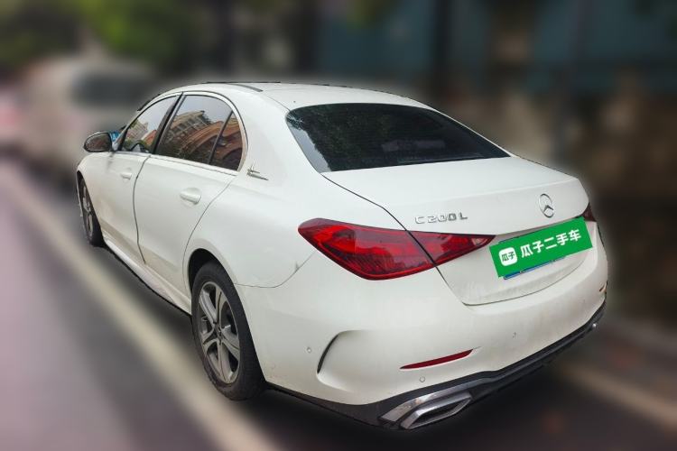 Used Mercedes-Benz C-Class 2022 C 200 L Sport Edition Rear Left 45 Deg