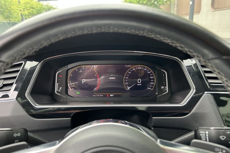 Used Volkswagen Tiguan L 2020 330TSI Automatic Two-Wheel Drive R-Line Flagship Version China VI Standard Instrument Cluster