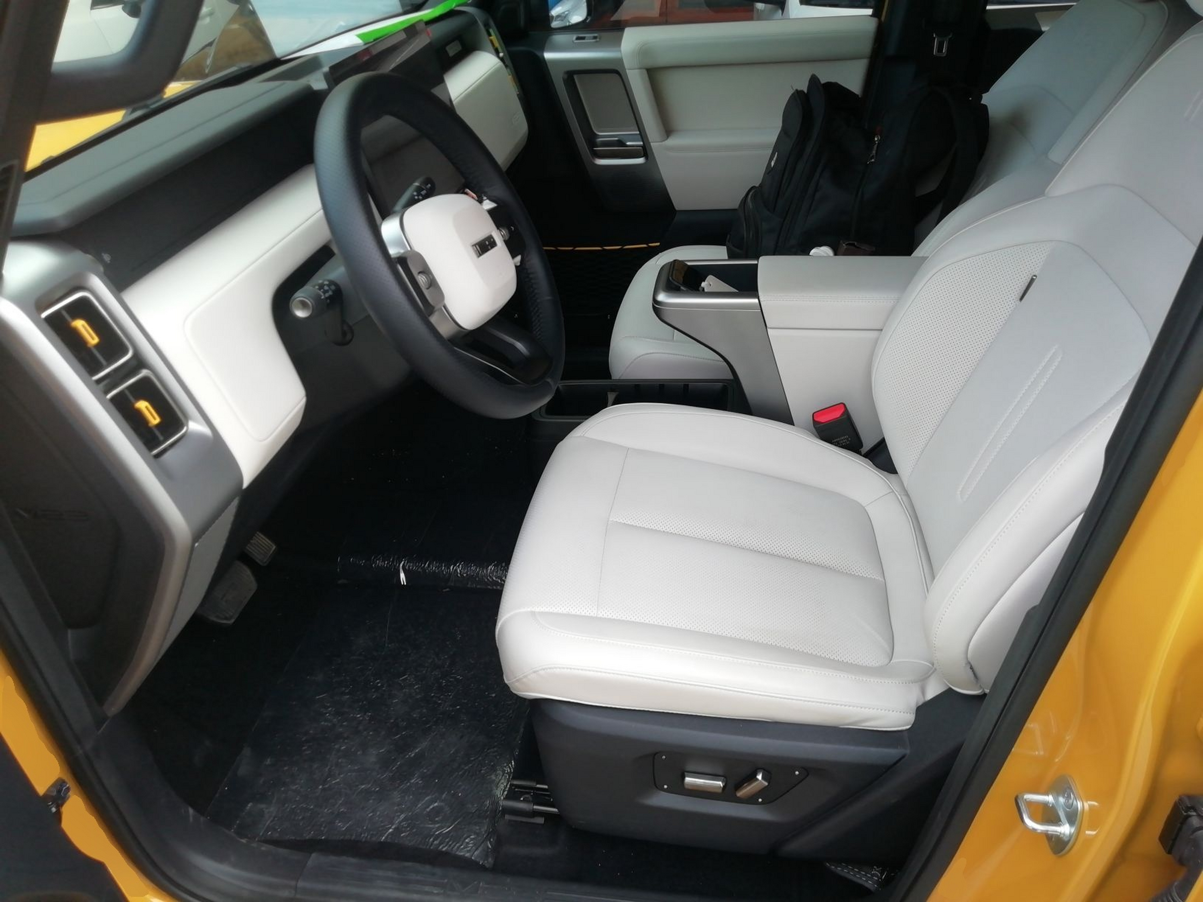 Avant de la voiture