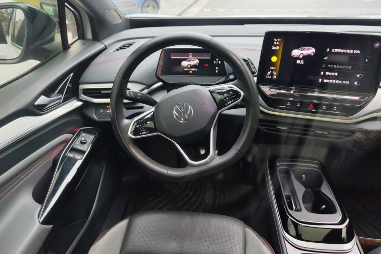 Used Volkswagen ID.4 CROZZ 2021 High-Performance PRIME Early-Bird Edition Steering Wheel