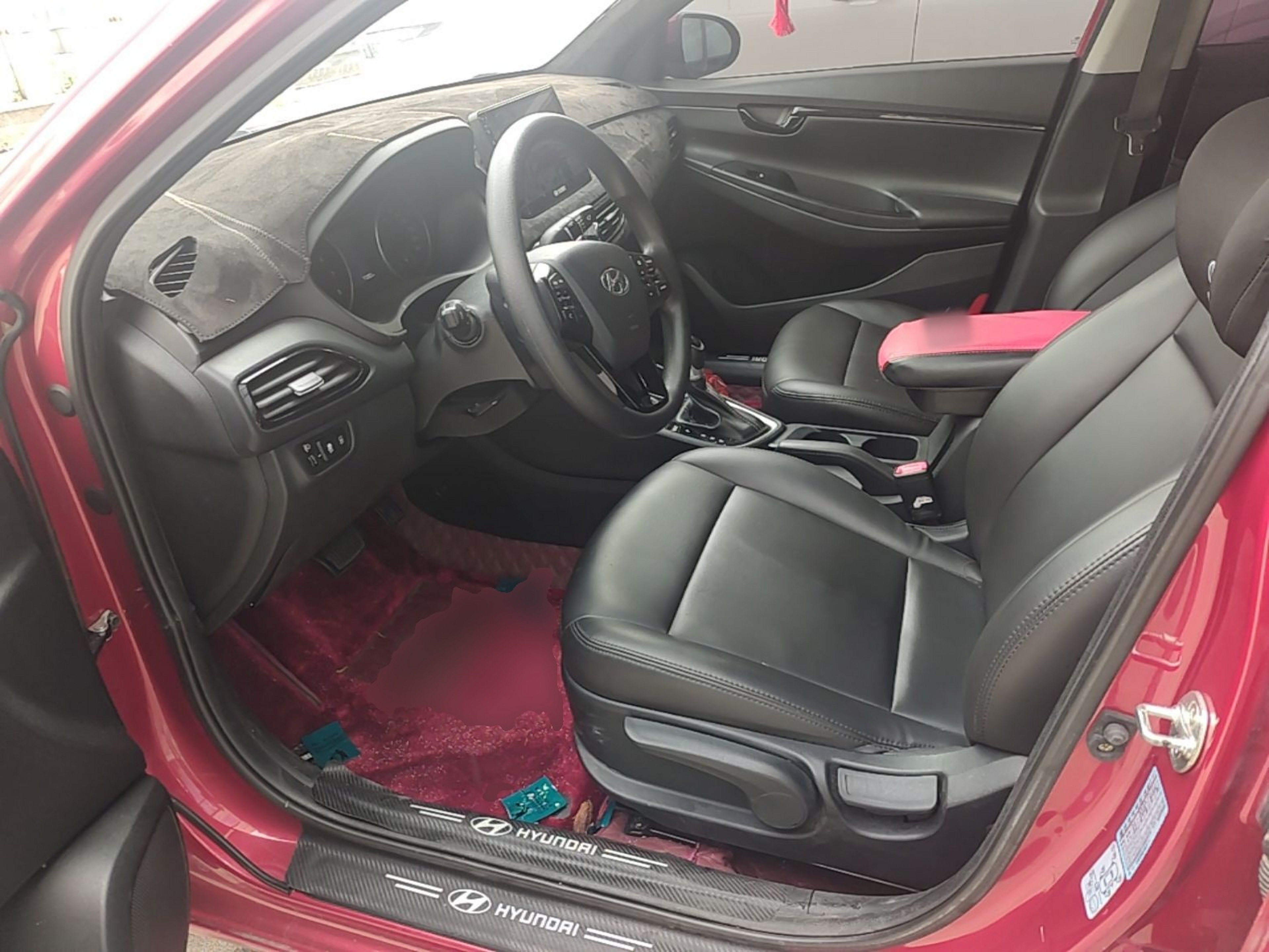 Avant de la voiture