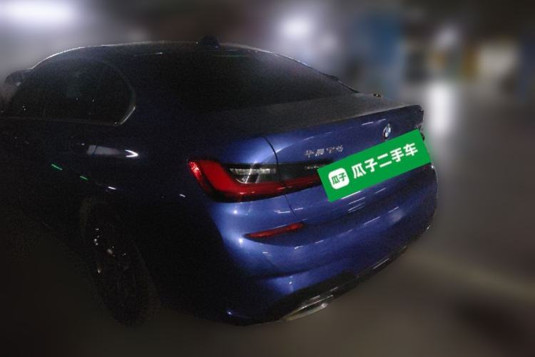 Used BMW 3 Series 2021 Restyled 325Li M Sport Package Rear Left 45 Deg