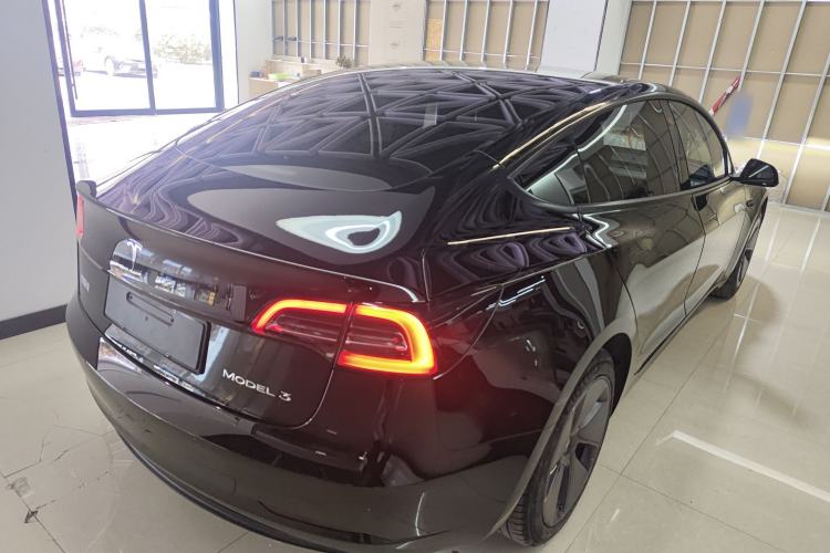 Used Tesla Model 3 2022 Rear-Wheel-Drive Version Rear Right 45 Deg