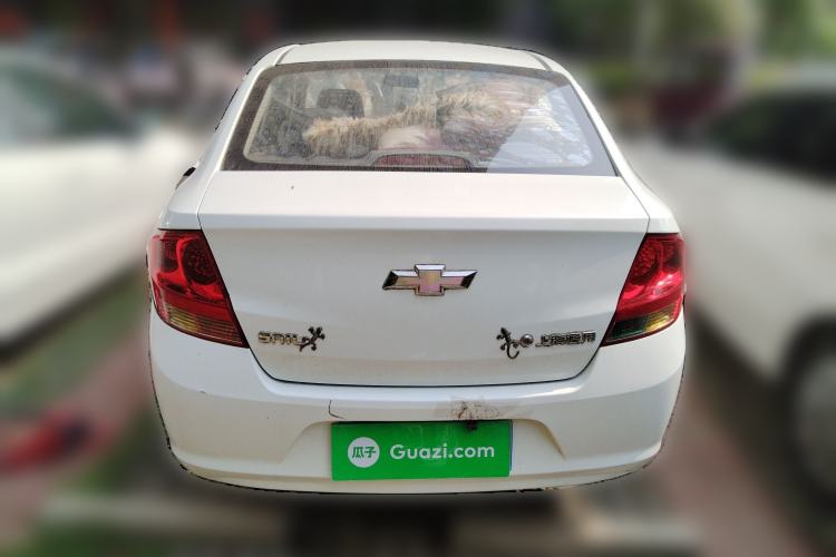 Used Chevrolet Sail 2013 Sedan 1.2L Manual Fashionable Happiness Edition Rear