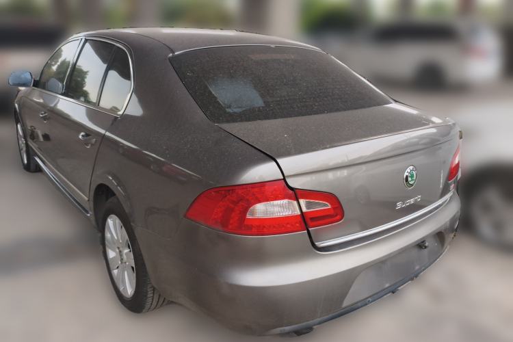 Used Skoda Superb 2009 1.8TSI Automatic Elegant Edition Rear Left 45 Deg