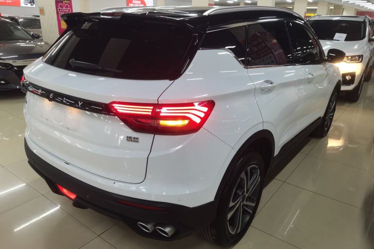 Used Geely Auto Coolray 2021 1.4T DCT Diamond Edition Rear Right 45 Deg