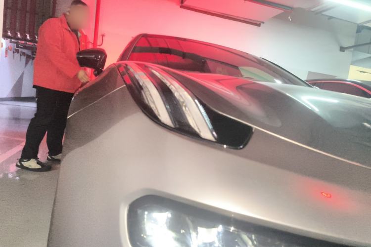 Used Zeekr 001 2022 Ultra-Long Range Dual-Motor YOU Version Right Front Headlight