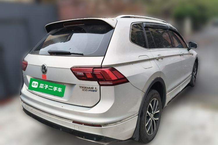 Used Volkswagen Tiguan L New Energy 2019 430 PHEV Hybrid Luxury Edition Rear Right 45 Deg