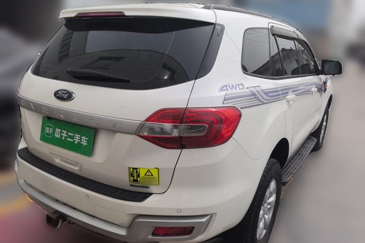 Used Ford Everest 2017 2.0T Gasoline Automatic 4x4 Elite Edition 5 Seats Rear Right 45 Deg