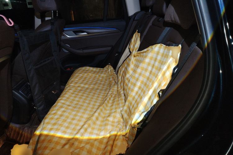 Used BMW X3 2022 Second Facelift xDrive30i Leading Edition M Night Sky Package Left Rear Seat