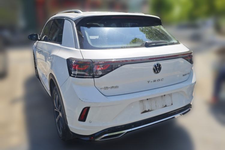 Used Volkswagen T-ROC 2023 300TSI DSG Two-Wheel-Drive Chen Guang Edition Rear Left 45 Deg