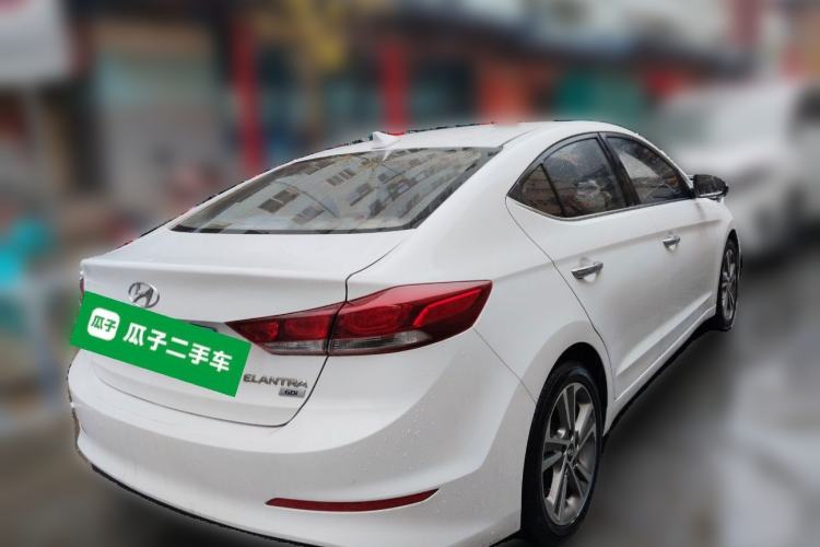 Used Hyundai Elantra (6th Generation / Lingdong) 2016 1.6L Automatic ZhiXuan – Elite Version Rear Right 45 Deg