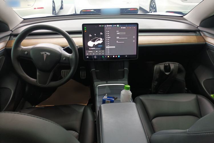 Used Tesla Model 3 2021 Revised Performance Version with All-Wheel Drive 3D1 Center Console