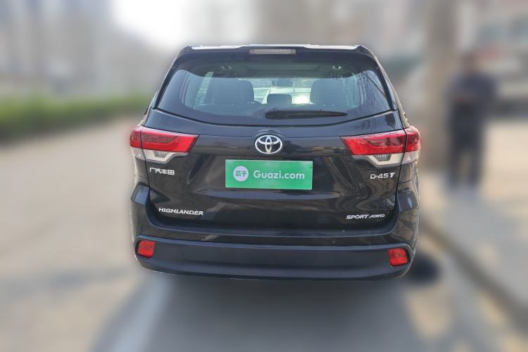 Used Toyota Highlander 2018 2.0T Four-Wheel Drive Luxury Version 7 Seats China VI Standard Rear
