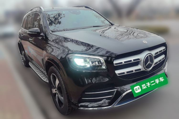 Used Mercedes-Benz GLS 2021 GLS 450 4MATIC Stylish Model Front Right 45 Deg