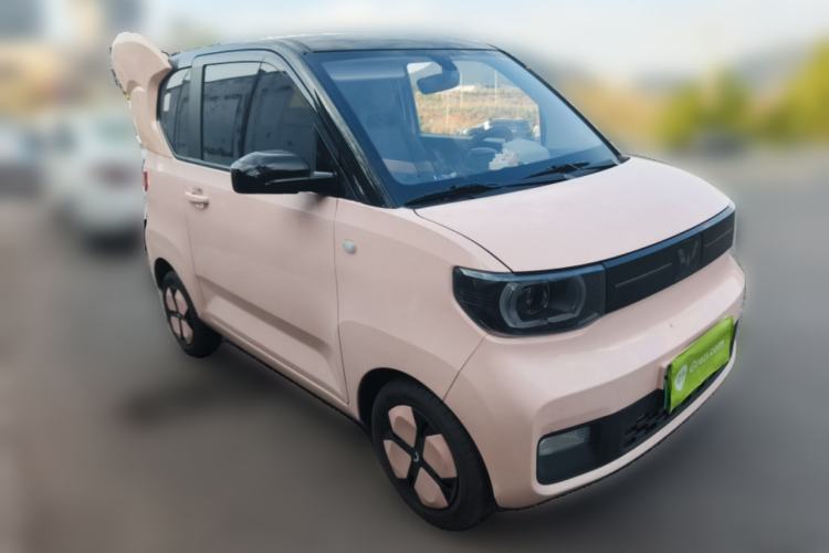 Used Wuling Hongguang MINIEV 2022 Macaron Premium Model – Lithium Iron Phosphate Front Right 45 Deg