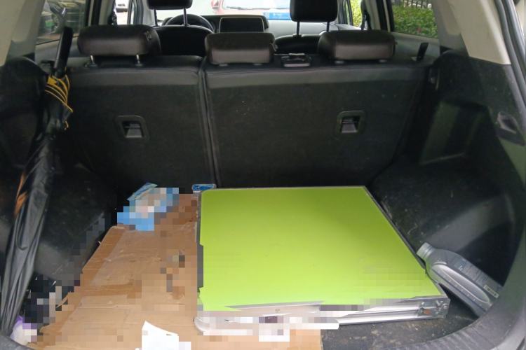 Used GAC Trumpchi GS4 2018 235T Automatic Two-Wheel Drive Luxury Smart Connectivity Millionth Anniversary Edition Trunk