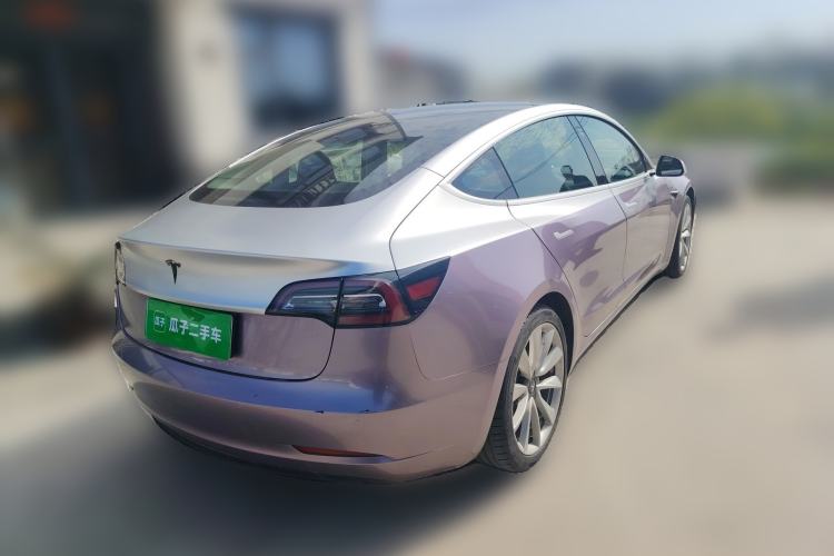 Used Tesla Model 3 2020 Revised Version Standard Range Rear-Wheel Drive – Upgraded Edition Rear Right 45 Deg