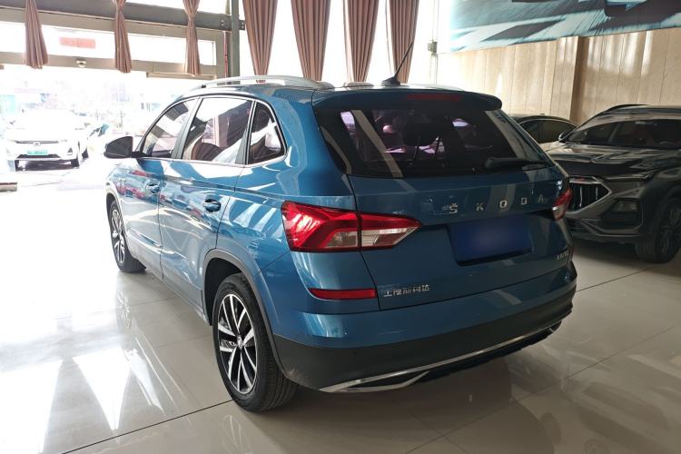 Used Skoda Kamiq 2021 1.5L Automatic Comfort Edition Rear Left 45 Deg