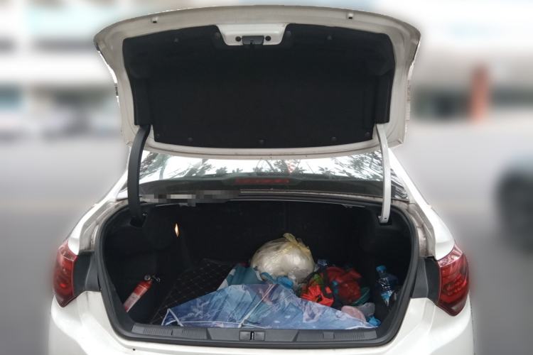 Used Citroen C4L 2016 1.2T Automatic Elite Model Trunk