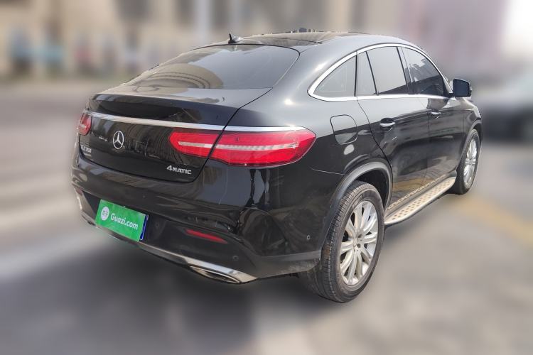 Used Mercedes-Benz GLE Coupe 2015 GLE 320 4MATIC Coupe SUV Rear Right 45 Deg