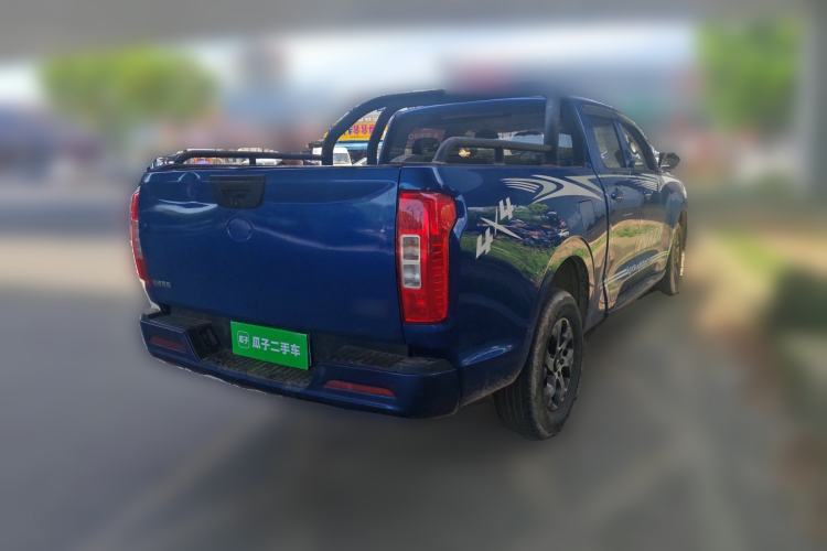 Used Great Wall Poer 2021 2.0T Commercial Version Automatic Diesel 4x4 Elite Long-Box GW4D20M Rear Right 45 Deg