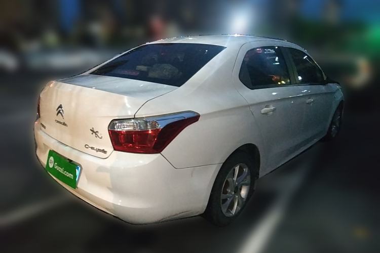 Used Citroen Elysee 2015 Qishang Edition 1.6L Automatic Fashion Model
