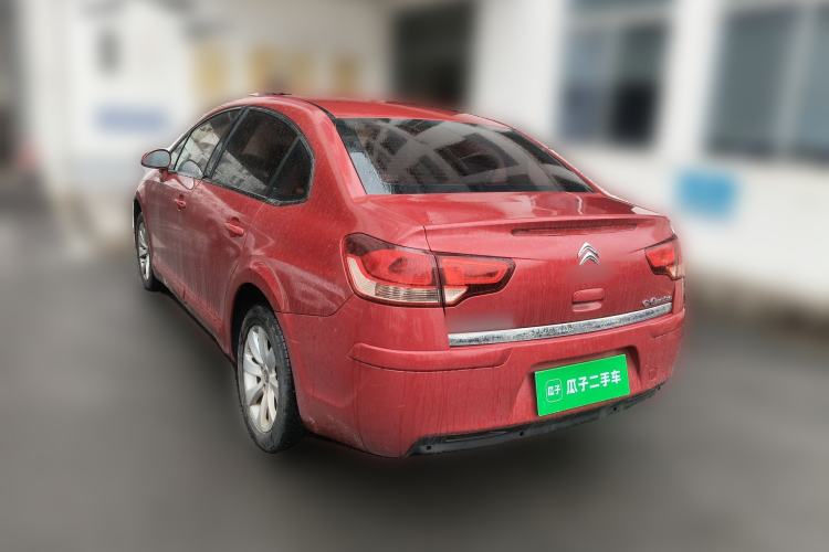 Used Citroen C-Quatre 2011 Sedan 1.6L Manual Fashion Edition Rear Left 45 Deg