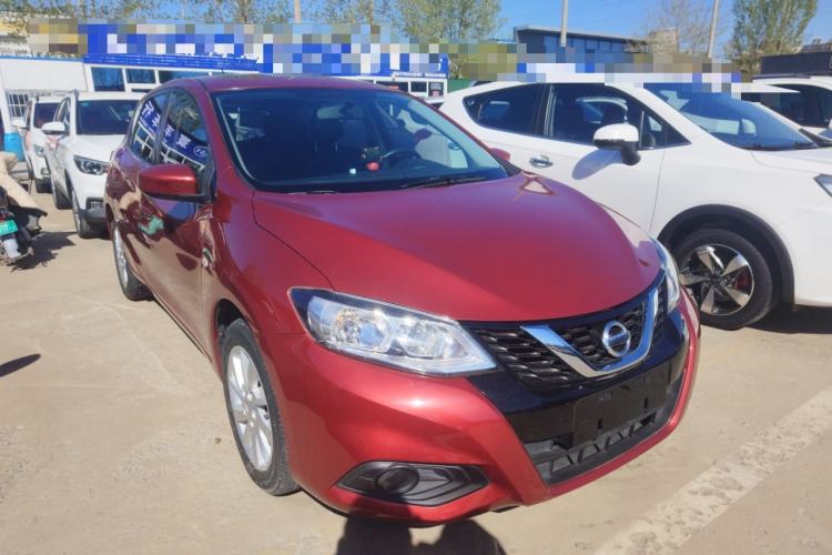 Used Nissan Tiida 2019 1.6L CVT Cool Edition China VI Standard Front Right 45 Deg