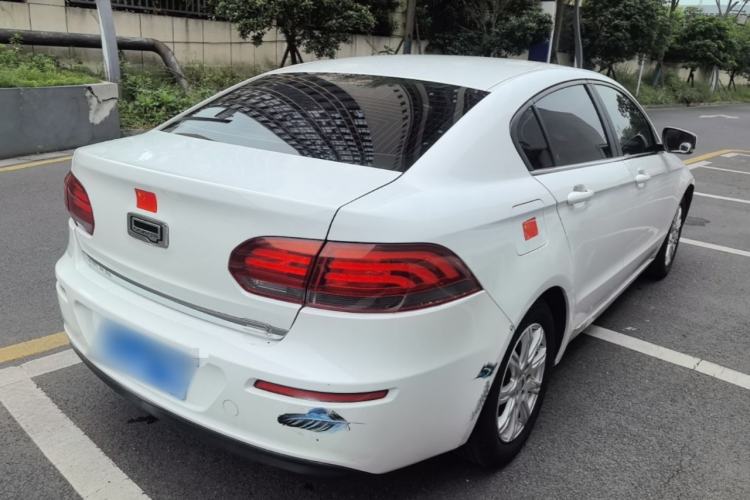 Used Qoros 3 2017 Sedan 1.6L Automatic Zhiyue Model Rear Right 45 Deg