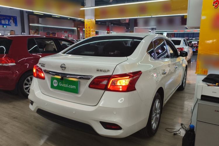 Used Nissan Sylphy 2021 Classic 1.6XL CVT Luxury Edition Rear Right 45 Deg