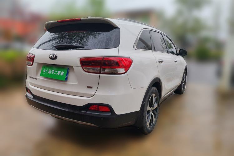 Used Kia Sorento 2015 Sorento L 2.4L Gasoline 4WD Elite Edition 5 Seats China V Emission Standard Rear Right 45 Deg