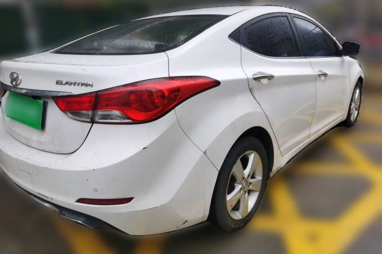 Used Hyundai Elantra (5th Generation / Langdong) 2013 1.6L Automatic Leading Model Rear Right 45 Deg