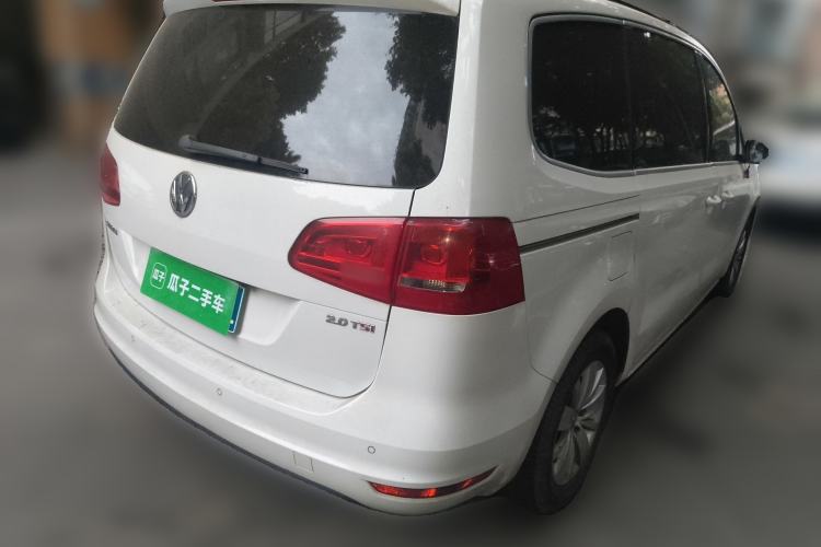 Used Volkswagen Sharan 2014 2.0 TSI Standard Model Rear Right 45 Deg