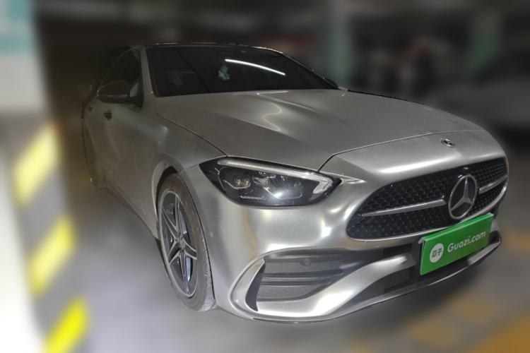 Used Mercedes-Benz C-Class 2023 C 260 L Bright Night Sports Edition Front Right 45 Deg