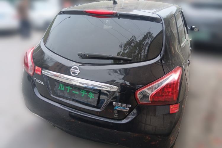 Used Nissan Tiida 2011 1.6L CVT Smart Version Rear Right 45 Deg