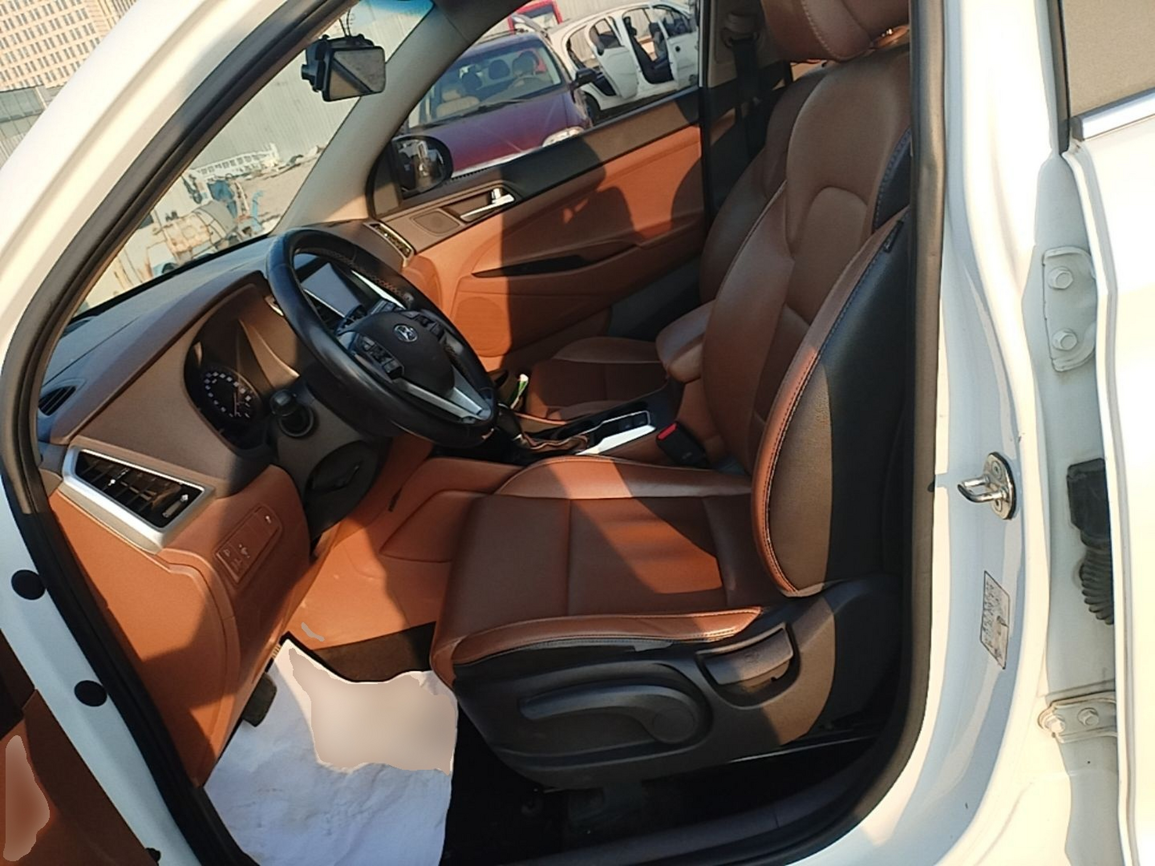 Avant de la voiture