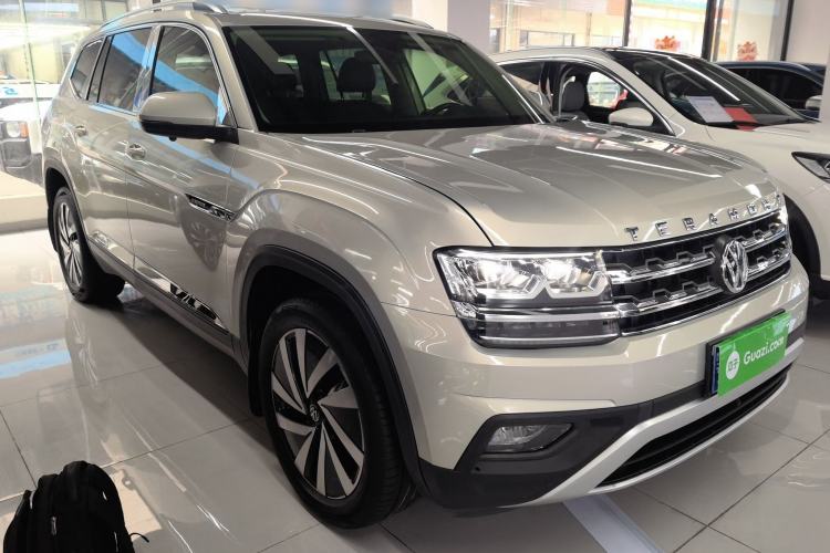 Used Volkswagen Teramont 2019 380TSI Four-Wheel Drive Comfort Edition China V Standard Front Right 45 Deg