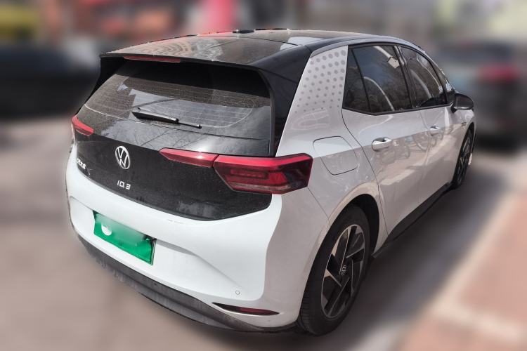 Used Volkswagen ID.3 2023 Upgraded Model Pure Intelligent Enjoyment Version Rear Right 45 Deg