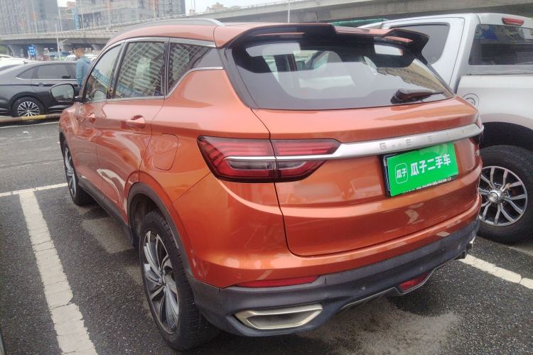 Used Geely Auto Coolray 2019 260T DCT Knight China V Standard Rear Left 45 Deg