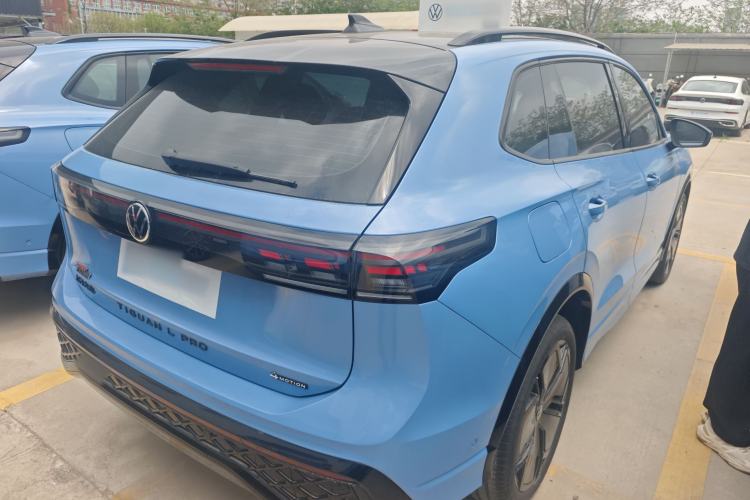 Used Volkswagen Tiguan L 2024 PRO 380TSI Four-Wheel Drive R-Line Prestige Edition Rear Right 45 Deg
