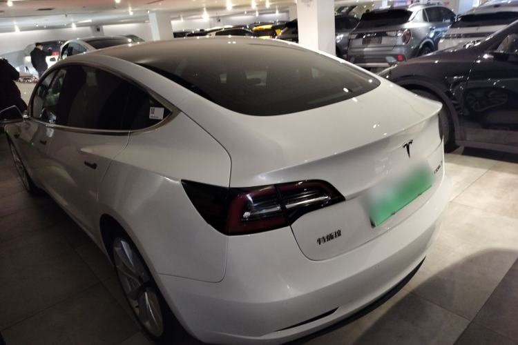 Used Tesla Model 3 2020 Revised Version Standard Range Rear-Wheel Drive – Upgraded Edition Rear Left 45 Deg