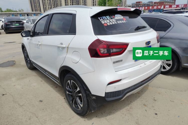 Used Geely Auto Vision X3 2019 Upgraded Model 1.5L CVT Elite Version Rear Left 45 Deg
