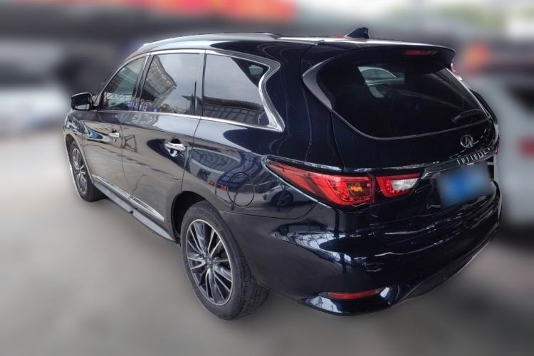 Used Infiniti QX60 2018 2.5 S/C Hybrid Two-Wheel-Drive Champion Family Edition Rear Left 45 Deg