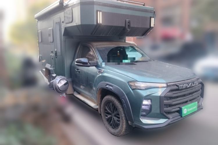 Used SAIC MAXUS T90 RV 2022 2.0T Explorer T90 All-Terrain Green Front Right 45 Deg