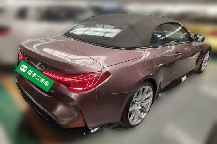Used BMW M4 2024 M4 Convertible Coupe M xDrive Thunder Edition Rear Right 45 Deg