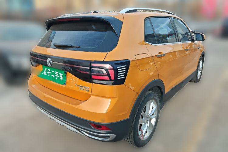 Used Volkswagen T-Cross 2019 280TSI DSG Comfort Edition Rear Right 45 Deg