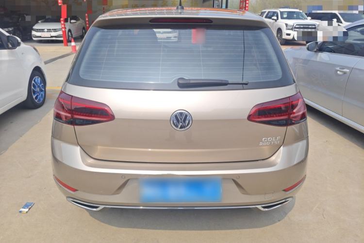 Used Volkswagen Golf 2020 Zhiai Edition 280TSI DSG Luxury Model Rear