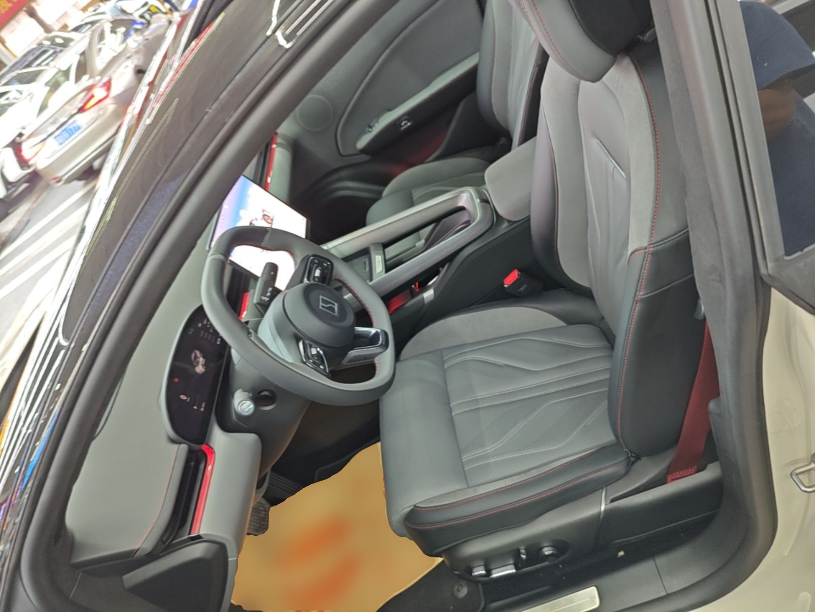 Avant de la voiture