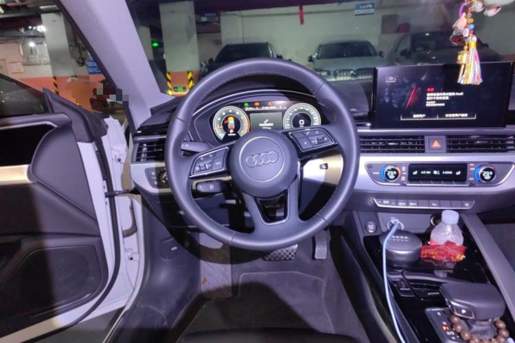 Used Audi A5 2023 Coupe 40 TFSI Fashionable and Dynamic Model Steering Wheel